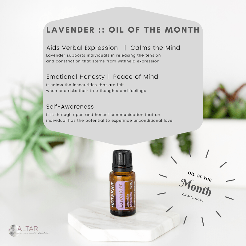 essential oil of the month